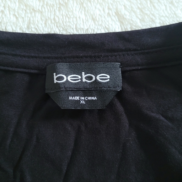 bebe Black🖤 NY🌁 Empire State Building and Statue of Liberty🗽Top - NWT - Picture 6 of 16